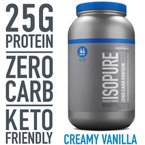Isopure 이소퓨어 제로 카브 케토 프렌들리 프로틴 파우더 Zero Carb Keto Friendly Protein Powder
