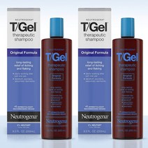 뉴트로지나 티젤 샴푸 250ml T/Gel Shampoo, 2팩