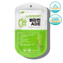 비타민AE 온가족 간편 부모님 노인 어르신 60대 50대 40대 70대 80대 어르신 초등학생 어린이 청소년 성장기 중학생 수험생 고등학생 고3 멀티 비타민 AD 종합 영양제, 1개, 30정