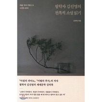 철학자 김진영의 전복적 소설 읽기:여덟 가지 키워드로 고전을 읽다, 메멘토, 김진영 저