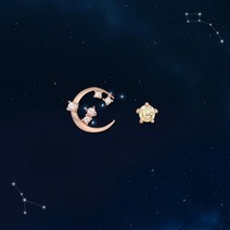 로이드 [나만의탄생석] 8월에 태어난 당신을 위한~8월 탄생석 페리도트 처녀자리 달별자리 10K 귀걸이 LPTK402HT
