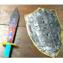 퍼니스쿨 칼 방패 5개이상 주문가능, 1세트, 10개