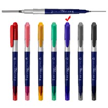 동아 캘리그라피코 양쪽 사각닙 파랑 캘리그라피 붓펜 캘리그라피펜 사각닙 초보캘리그라피, 1세트