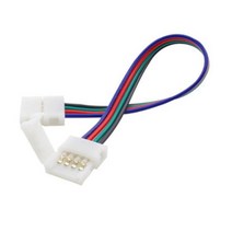 비상 RGB 5050 LED바 연결 케이블 커넥터 4핀 15cm