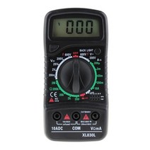 ANENG XL830L 디지털 멀티미터 esr 미터 테스터 자동차 전기 dmm 트랜지스터 피크 테스터 미터 커패시턴스 미터, 검은 색