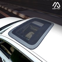 (모스트픽) 자동차 용품 썬루프 방충망 선루프 모기장 햇빛가리개 자석형 장착 캠핑 차박 차량 지붕 덮개