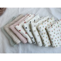 4겹 거즈행주 단품, 도트인디핑크
