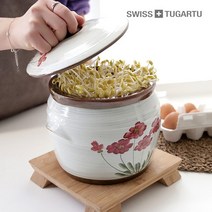 [KT알파쇼핑]황토 콩나물 시루 재배기 (중), 1개