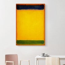더 아트 컴퍼니 인테리어 액자 추상화그림 마크 로스코 22종, 14.MR-옐로우그린