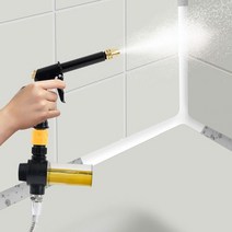 나산 레이저 워터건 (워셔 스프레이건) 욕실청소용 고압분사기 야외용 호스 연결 니쁠 포함 WATER GUN ﻿물청소건 고압분사기 세제세척기 동물병원 청소용 워터건 [휴먼월드몰], 워셔 스프레이건(NS-100q)