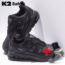 K2 여성용 safety 스포츠 크루삭스 장목 양말 6켤레 세트, 블랙