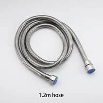 ULA-브러시드 비데 수도꼭지 스테인레스 스틸 핸드 헬드 분무기 세트 화장실 싱글 냉수 탭, 04 pipe1.2m