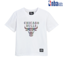 NBA키즈 NBA키즈 CHI 레인보우 나염 반팔 티셔츠 K202TS304P_NC불광점