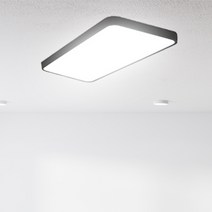 더브라이트 LED 클래식 방등/거실등 블랙 무타공 (60W/120W/180W) 인테리어 조명 천장등, 2등(60W)