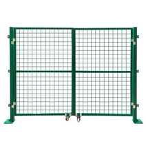 휀스문 창고문 작업장 울타리 펜스 양문형 1.2-1.5m, 1.5m x 길이 2.0m( 2개)