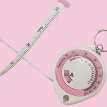 피케이몰 비만도 측정 가능 다이어트 줄자 BMI 줄자 둘레 측정 1.5m, 단품, 1개
