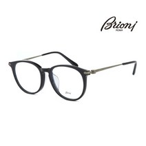 [브리오니] 명품 안경테 BR0015OA 001 블랙 라운드 아세테이트 남자 여자 안경