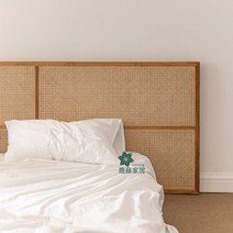 라탄헤드보드 라탄침대헤드 침대헤드보드 헤드보드침대 침대헤드만 침대해드 침대머리판, 1.2m 헤드보드