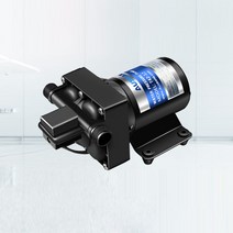 워터펌프 12V 직류 저소음 물펌프 캠팽카 가정용 농업용 다이어프램펌프 Q1082514, 블랙
