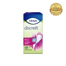 테나 레이디 울트라미니 28입 1팩 여성용 요실금패드 성인용기저귀, 28개입, 1개