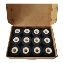 블랙 36x16mm 36x32mm 36x36mm 36x40mm 36x35mm 40x40mm 핫 스탬프 코더 잉크 롤 380 코딩 씰링 기계, 12개 40x40mm