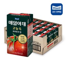 매일야채 고농축 토마토의 힘 125ML 48팩