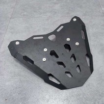 [해외]Ducati Multistrada 950 1200 1260 2015-2020 용 MTKRACING 후면 지원 수하물 랙 안장 지원 가방 캐리어 랙 키트, 검정