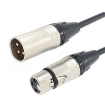 IMI XLR 캐논 암 수 프리미엄 마이크케이블, 3M