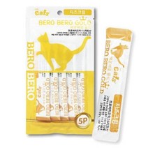 브랜드없음 고양이 간식 먹이 영양식 디저트 치즈크림 5p, 치즈크림5p