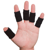 손가락 보호대 아대 밴드 10P, 블랙10P