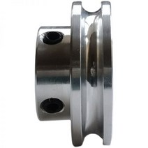 벨트풀리 타이밍벨트 알루미늄 합금 단일 그루브 풀리 20/30/40mm 소형 모터 드라이브 휠 R2 폭 4mm, 12 OD40x10mm