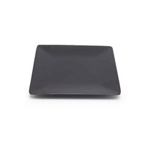 고급 식당용 사각 접시 반찬접시 검정 멜라민 CZF-707
