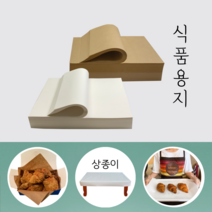 [정담팩] 노루지 35g 식품용지 포장지 2절 100매 4절 200매 8절 400매 등 베이커리 종이트레이 포장속지, 노루지 35g 양면, 2호(27*27cm) 600매