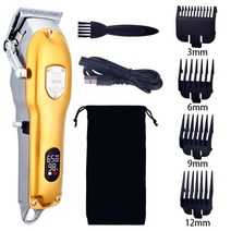 바리깡 클리퍼 이발기 바버샵 이발소 리젠트컷 투블럭 헤어컷 숏컷 Barbearia máquina de cortar cabelo profissional recarregável, 금
