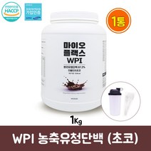 분리유청 단백 분말 WPI 헬스 단백질 보충제 프로틴 파우더 고단백질 가루 운동후 근육 만들기 보조제 체지방 관리 아미노산 프롤린 아르기닌 비타민 미네랄 유당 제거 쉐이크 초코, 1kg, 1팩