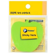 기타 프린텍DI014스티키노트모양스티키사과50매
