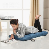 쿠션 방석 좌식쇼파 의자 쇼파베드 접이식쇼파 1인용 접이식의자 페브릭좌식쇼파 276300, 레드(극세사)