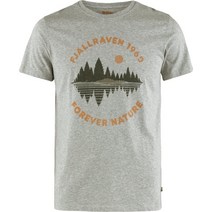 [피엘라벤] FJALLRAVEN 남성 포레스트 미러 티셔츠 그레이 FOREST MIRROR T-SHIRT M GREY 87045/020
