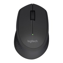 Logitech M280 무선 마우스 2 4 GHz 나노 USB 수신기 1000 인치 당 점 광학 추적 3 버튼 18 M 배터리