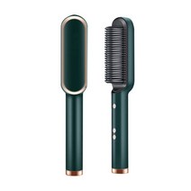 음이온드라이기 무소음 청담볼륨업 헤어 드라이기헤어 스트레이트 닝 브러쉬 3 in 1 Straightener Curler, 07 라이트 그린_04 AU