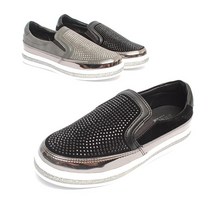 CK 메탈 3.5cm 여성슬립온