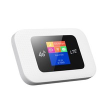 핸드폰 공유기 포켓와이파이 MINI wifi 3G 4G Usim 잠금 해제 4g lte 라우터 무선 미니 야외 핫스팟 mifi 150mbps sim 카드 슬롯 리피터 모뎀, LCD 버전 3