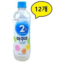 롯데칠성음료 이프로 부족할때 아쿠아 12개(500ml), 12개
