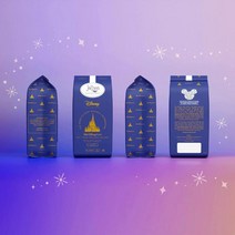미국직구 조프리의 커피 - 월트 디즈니 월드의 50주년 블렌드 디즈니 스페셜티 커피 컬렉션 아티산 다크 로스트 커피 아라비카 원두 은은한 과일 맛 드립 브루(땅 11온스), 수량, 상세참조