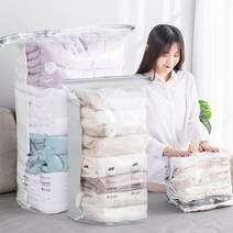 [인기] 롱패딩 진공팩 옷정리팩 이불 의류 8초 압축팩 3D대 51141EA, 본상품선택