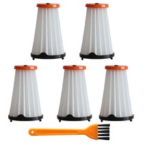 AEG AEF144에 대한 일렉트로 ZB3113AK ZB3114 ZB3107에 대한 6Pack 교체 필터, 하나, 오렌지 & 화이트