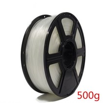 필라멘트 PLA 3d 프린터 소모품 재료 나일론 높은 인장 강도 나일론 좋은 유연성, 투명 500g