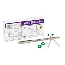 문화 원터치 스프링장식(70mm 은색) F130-2 25조-갑(1개입), 은색