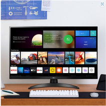LG 스마트 HD TV 27형 광시야각 넷플릭스 유튜브 미러링 Wi-Fi 옵티컬 USB RF단자 리모컨 스피커지원 블루투스 고화질 LED 소형TV