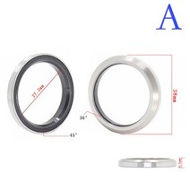 포크베어링 자전거 헤드셋 베어링 272 38 3015 39 41 418 302 327 65mm ACB 로드 MTB 각도 접촉 3645 1PC, A272x38x65 36x45